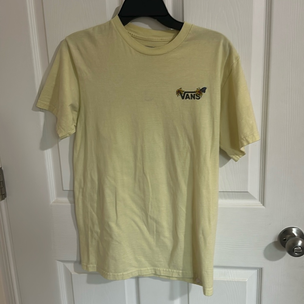 Vans short tee size small unisex w floral design